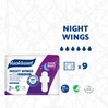 Vuokkoset, NIGHT WINGS, Podpaski ze skrzydełkami na noc, 9 szt.