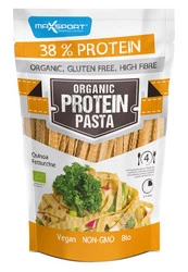Maxsport − Makaron fettuccine z zielonej soi z dodatkiem quinoa bezglutenowy BIO − 200 g