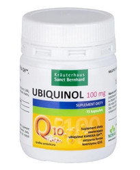 KRAUTERHAUS SANCT BERNHARD Ubiquinol Kaneka QH 100 mg na wsparcie serca 75 kaps.
