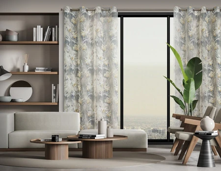 ZASŁONA GOTOWA OLA 140 X 250 CM POPIELATY