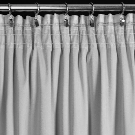 ZASŁONA GOTOWA DANI NA TAŚMIE 140 X 270 CM SREBRNY