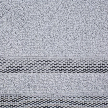 Ręcznik Riki (03), 50 x 90 cm, Srebrny