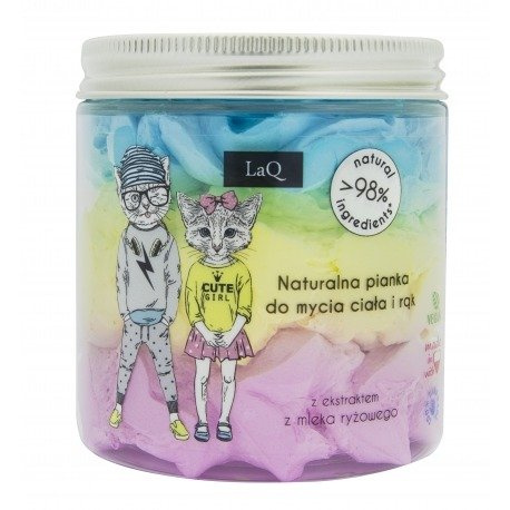 Laq - Pianka myjąca dla dzieci 3 kolory - 100 g