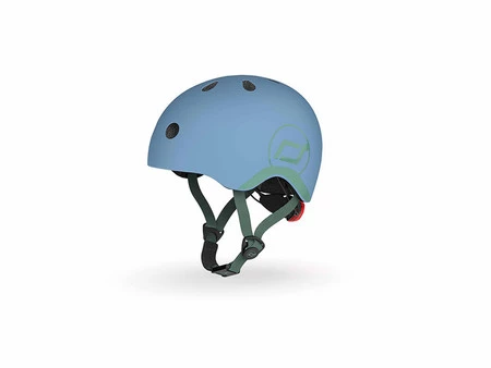 SCOOTANDRIDE Kask XXS-S dla dzieci 1-5 lat Steel