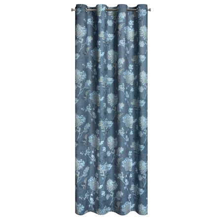 ZASŁONA GOTOWA D91 ANDY 140 X 250 CM CIEMNONIEBIESKI