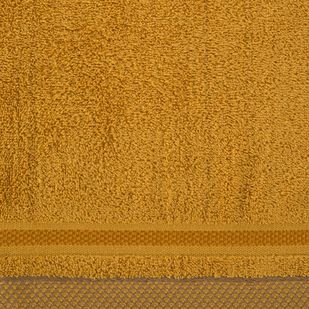 Ręcznik Abbie (08), 100 x 150 cm, Ciemnożółty