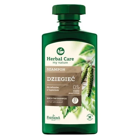 Herbal Care Dziegieć szampon do włosów z łupieżem 330ml