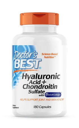 Hyaluronic Acid + Chondroitin Sulfate with BioCell Collagen (180 kaps.)