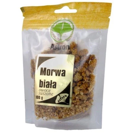 Astron Morwa Biała Suszone Owoce 100G