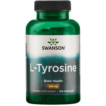 Swanson L-Tyrozyna 500 Mg 100 K