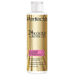 24K Gold & Rose Oil luksusowe mleczko do demakijażu 200ml