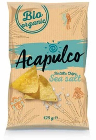 Acapulco − Nachosy naturalne BIO − 125 g