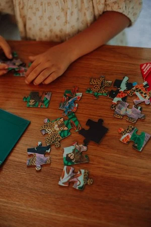 Mudpuppy Puzzle magnetyczne 2w1 Safari & dżungla 20 elementów 4+