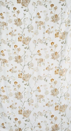 Zasłona ZAS/NELIA/BEŻ+ZŁ 140X250 PRZELOTKI