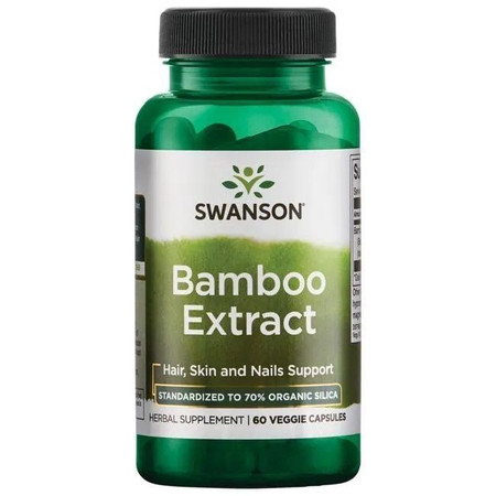 Swanson Bamboo Extract 300 Mg 60 kaps.
