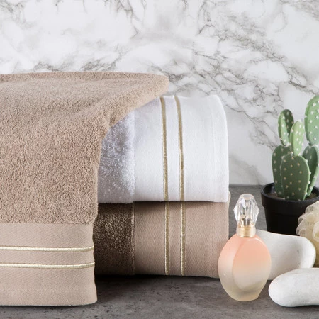 RĘCZNIK OLIVIA (03) 30 X 50 CM STALOWY