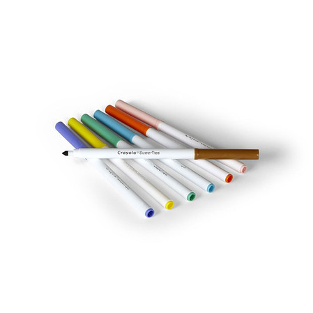 Crayola Flamastry 12 kolorów Supertips Pastel 7509