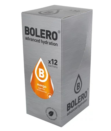 Zestaw Bolero Mango ze stewią 12 szt. x 9 g napój w proszku bez cukru