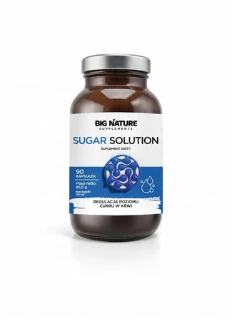 Big Nature Sugar Solution 90 kaps. 