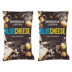 Zestaw 2x Chipsy ziemniaczane o smaku sera pleśniowego 90 g