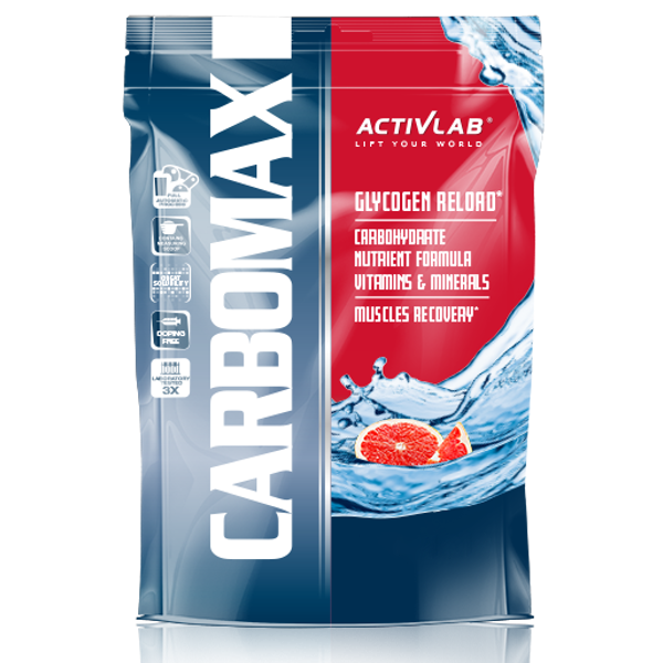 ACTIVLAB CARBOMAX ENERGY POWER Węglowodany 3000g smak lemon - Nabea.pl