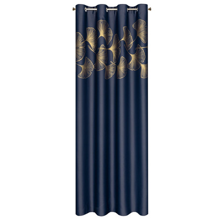 ZASŁONA GOTOWA HARMONY 140 X 250 CM GRANATOWY