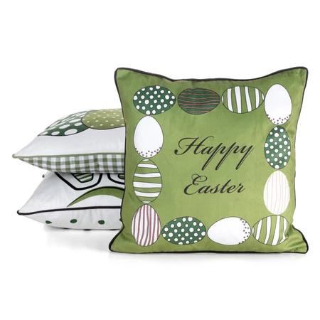 Poszewka Wiosna 45 x 45 cm, Zielony