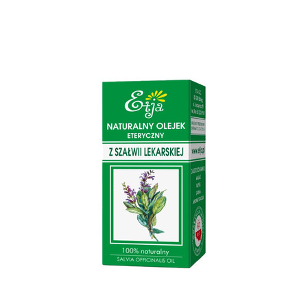 Etja, Naturalny olejek eteryczny z szałwii lekarskiej, 10 ml