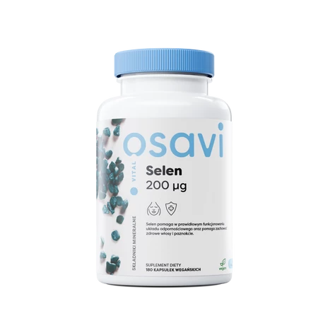 Selen 200 mcg (180 kaps.)