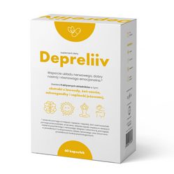 DEPRELIIV - układ nerwowy, dobry nastrój 60 kaps.