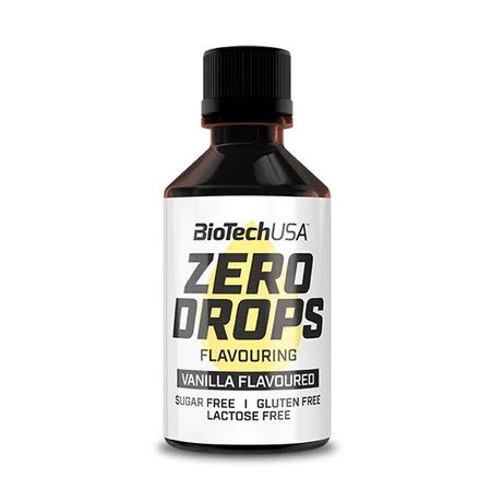 BioTech USA Zero Drops 50 ml smak wanilia
