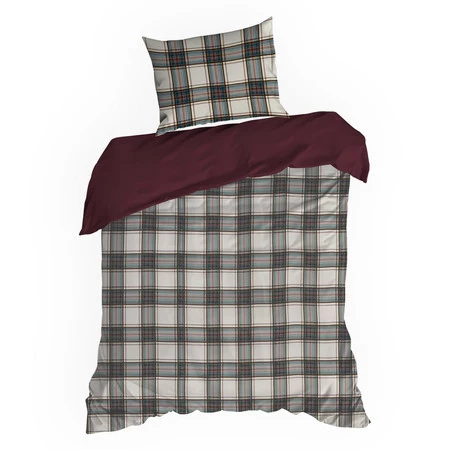 Komplet pościel rozm.: 160 x 200 cm wzór: ARON klasyczna krata