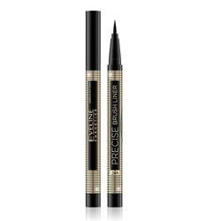 Eveline − Precise Brush Liner, eyeliner z pędzelkiem Deep Black