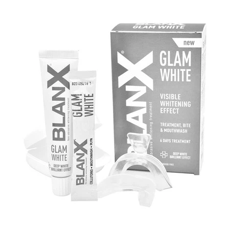 BLANX GLAM WHITE (PAST.40ML+PŁYN+NAKŁ) 1 Zestaw