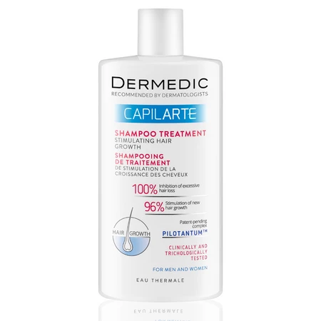Dermedic CAPILARTE kuracyjny szampon stymulujący wzrost włosów 300 ml