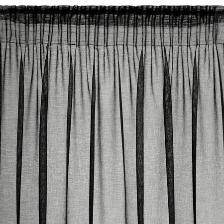 FIRANA GOTOWA DANI 1 NA TAŚMIE 140 X 270 CM CZARNY
