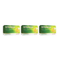 Zestaw: 3x Alg Pharma Rutinowitum C 150 tabl.