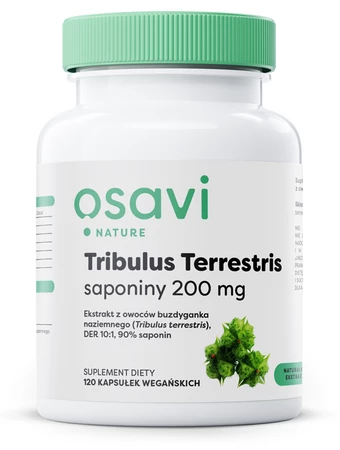 OSAVI Tribulus Terrestris, saponiny 200 mg (120 kaps.)