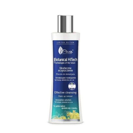 Ava Botanical HiTech Mleczko Do Demakijażu Skuteczne Oczyszczenie 200ml.