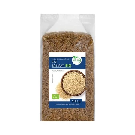 Ryż pełnoziarnisty Basmati BIO 500 g