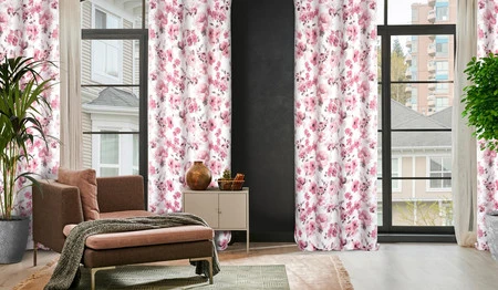 ZASŁONA GOTOWA CAREN 140 X 250 CM BIAŁY