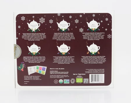 English Tea Shop, Zestaw herbat idealny na prezent, Premium Holiday Collection, 48 saszetek