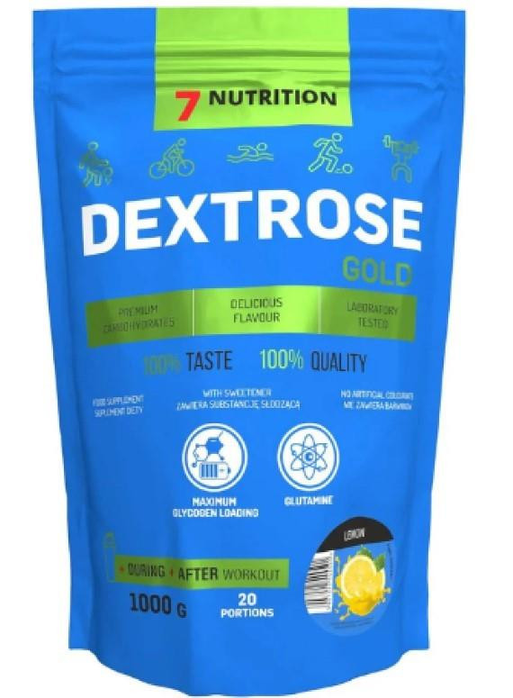 7NUTRITION DEXTROSE Węglodowany 1000g smak lemon