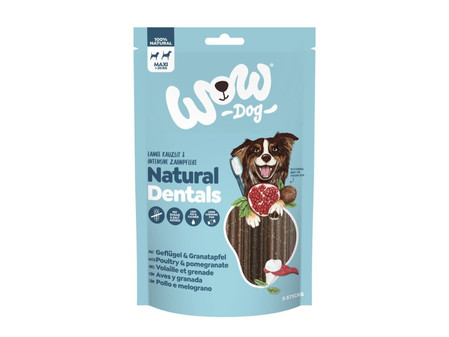 WOW DOG Natural Dentals Maxi - gryzaki dentystyczne dla psa (230g)