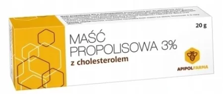 ApipolFarma Maść propolisowa 3% z cholesterolem 20g
