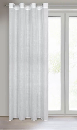 ZASŁONA GOTOWA CINDY 140 X 250 CM BIAŁY