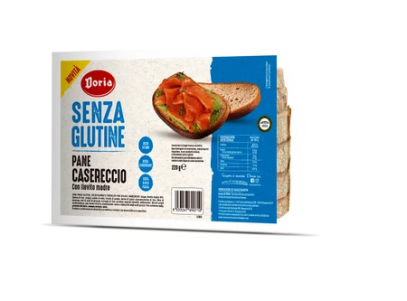 CHLEB DOMOWY KROJONY BEZGLUTENOWY 220 g - DORIA