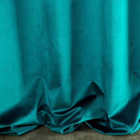 ZASŁONA GOTOWA SAMANTA 140 X 250 CM TURKUSOWY