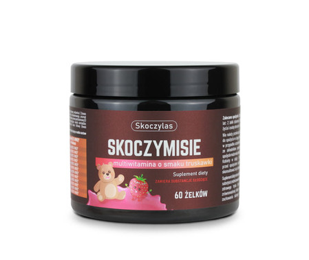 Skoczylas SKOCZYMISIE multiwitamina 60 żelków smak truskawka