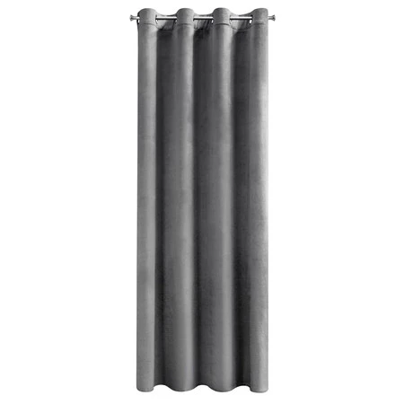 ZASŁONA GOTOWA D91 ROSA 140 X 250 CM STALOWY